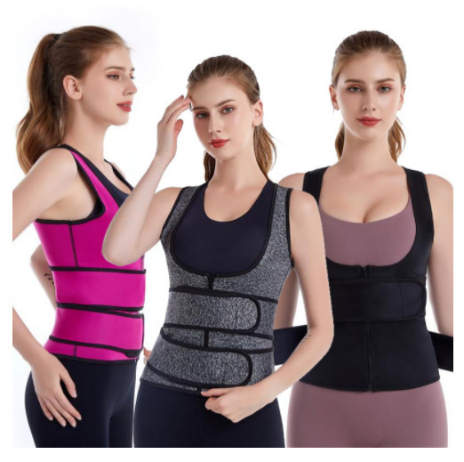 Double Waist Belly Tinting Vest Waist Protection Sports Shaper Belly Tinting Vest Men's and Women's Waist Protection Vest Tunic