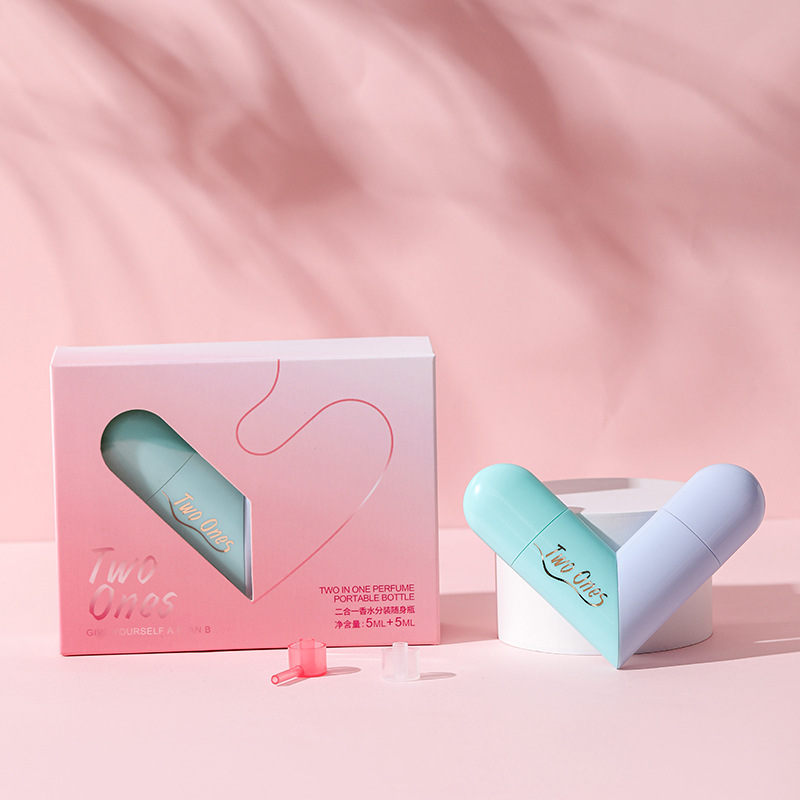 수평 보드 선물 상자-(티파니 블루 + 레이크 블루), 마카롱 색상, ABS 쉘 + 양극 산화 알루미늄 노즐 + PP 라이너