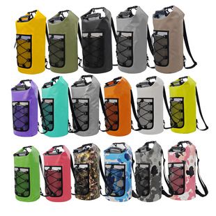 Cross-Border Popular Beach Swimming Bag Rafting Bag Outdoor Sports Pvc Waterproof Bag Dry and Wet Separation Waterproof Backpack