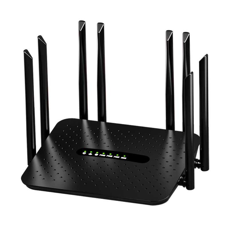千兆無線WiFiルーター、真のWiFi6、全ネットワーク対応、2.4＆5Gデュアルバンド、8アンテナ、真の6、壁越し通信強化|undefined