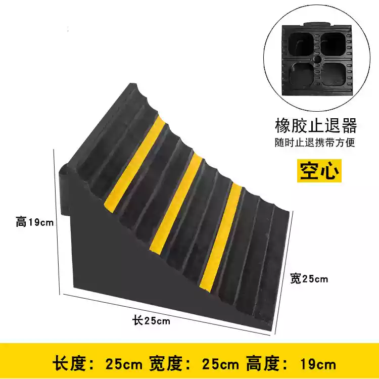 Estera antideslizante para neumáticos de goma para vehículos grandes