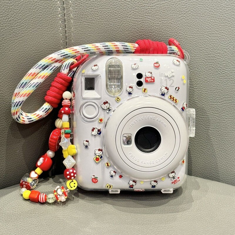 Mini12 Transparent Case Instax Crystal Hard Shell Camera Protective Case Chain Mini12 Transparent Case Instax Crystal Hard Shell Camera Protective Case Chain