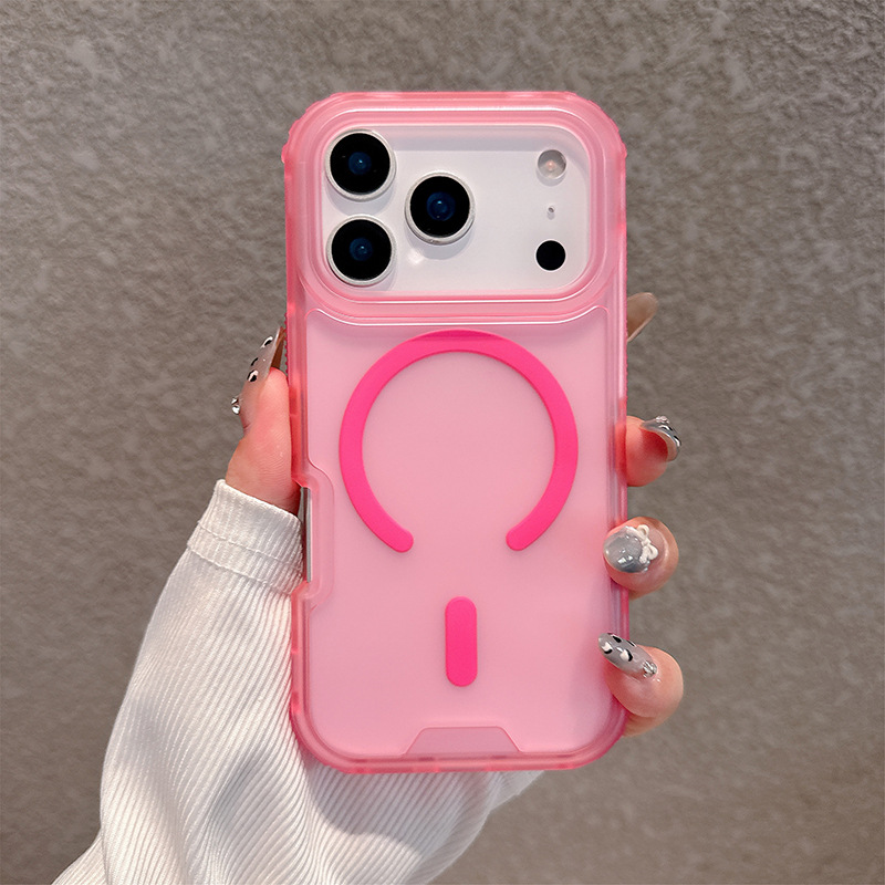 现货 适用iPhone 17PM缤纷肤感带手绳三合一手机壳苹果17手机壳