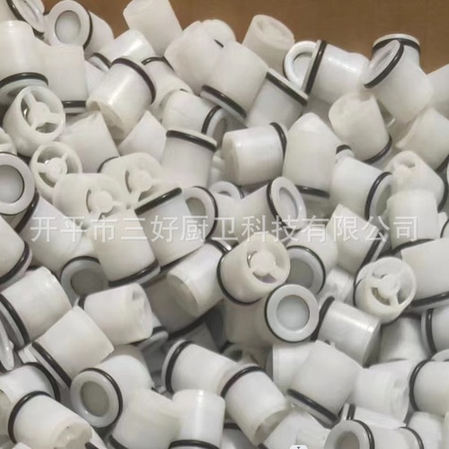 Plastic inner plug check valve core unidirectional valve core plastic check valve core with embedded spring check valve manufacturer