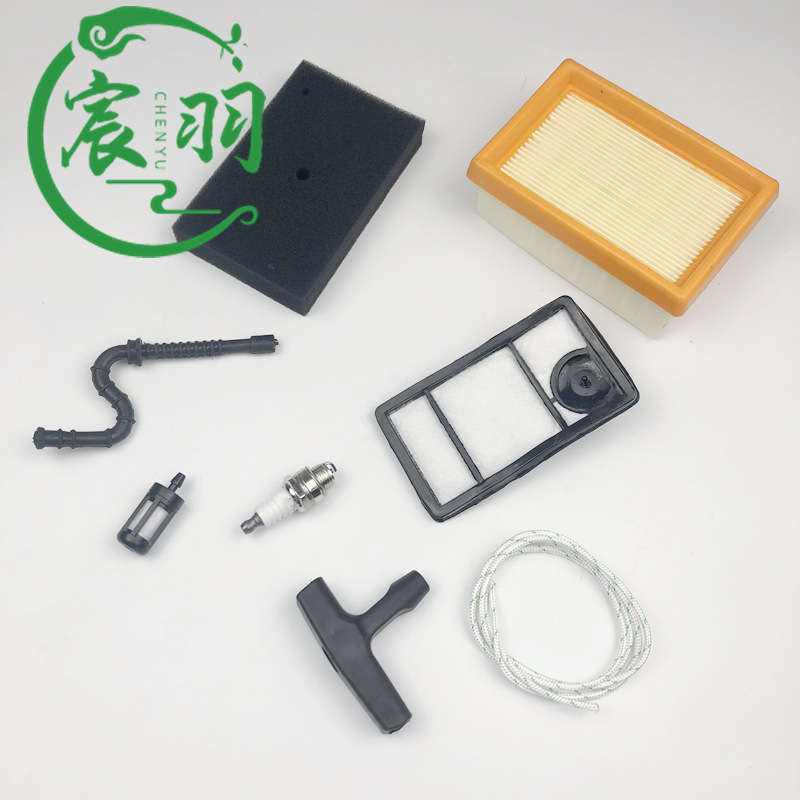 宸羽TS400空滤器 空滤芯 过滤器 油管 油滤 拉绳 手柄切割机配件
