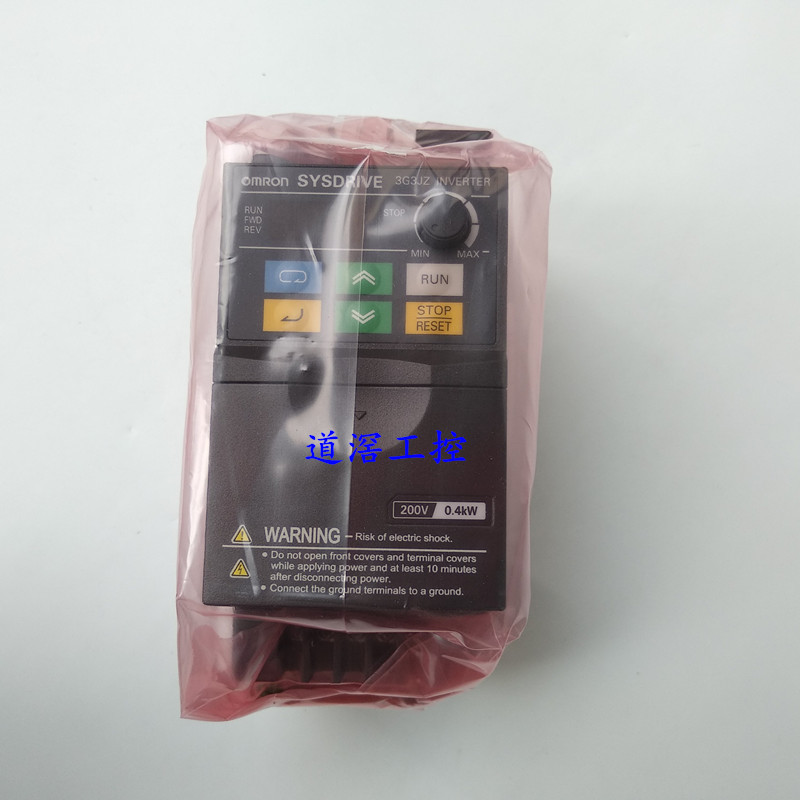 3G3JZ-AB002欧姆龙1.6A简易型智能变频器0.2kW单相200VAC