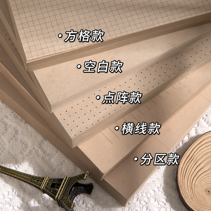 Sijin solid wood color draft paper wholesale blank thickened draft book student use note pad calculation book homework book