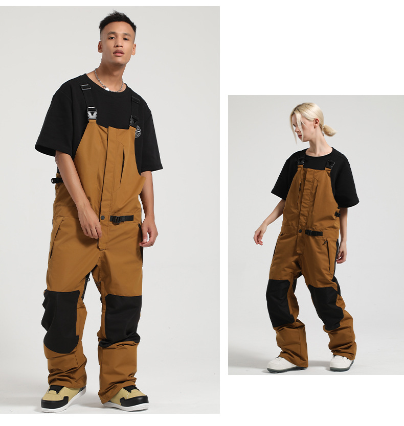 Neu Ski-Overalls für Damen, Snowboard, lose, wasserdicht, atmungsaktiv, warm, einteiliger Schneeanzug für Herren, Doppelbrett, Sport_voghion.com