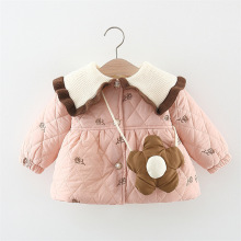 新款2023儿童棉衣冬小童棉服加厚保暖女童外套宝宝外贸棉袄批发潮