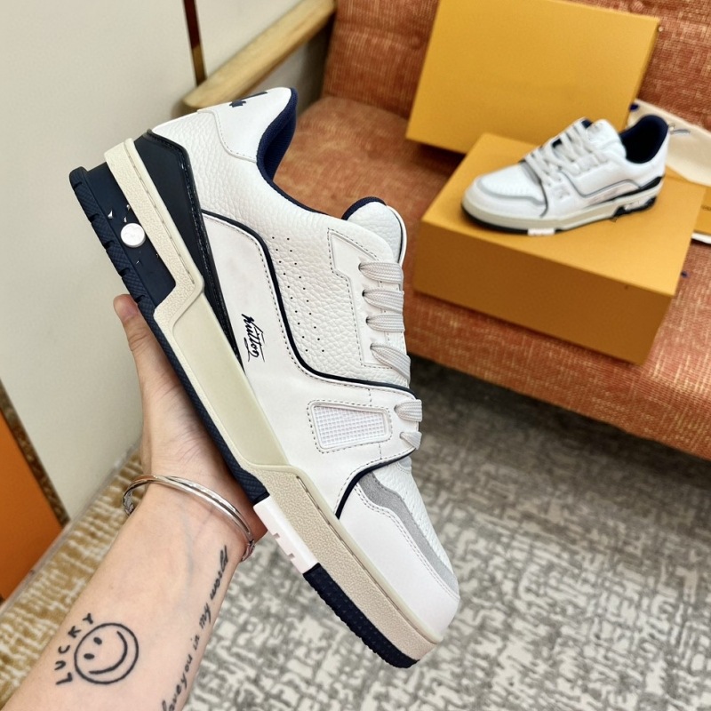Guangzhou versión superior original puro paquete completo entrenador de asno zapatillas deportivas casuales de cuero para parejas hombres y mujeres skate