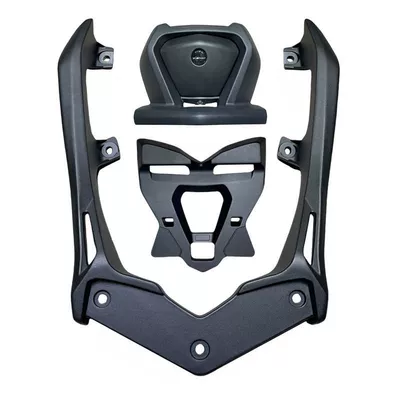 Motorcycle tail modified aluminum alloy rear backrest - armrest-backrest-small-shelf