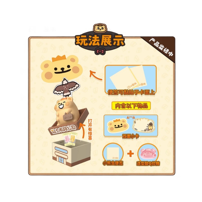 ブラインドボックスおもちゃ クマ虫 いないいないばあシリーズ トレンドおもちゃフィギュア かわいい置物 誕生日プレゼント 人形フィギュア かわいい|undefined