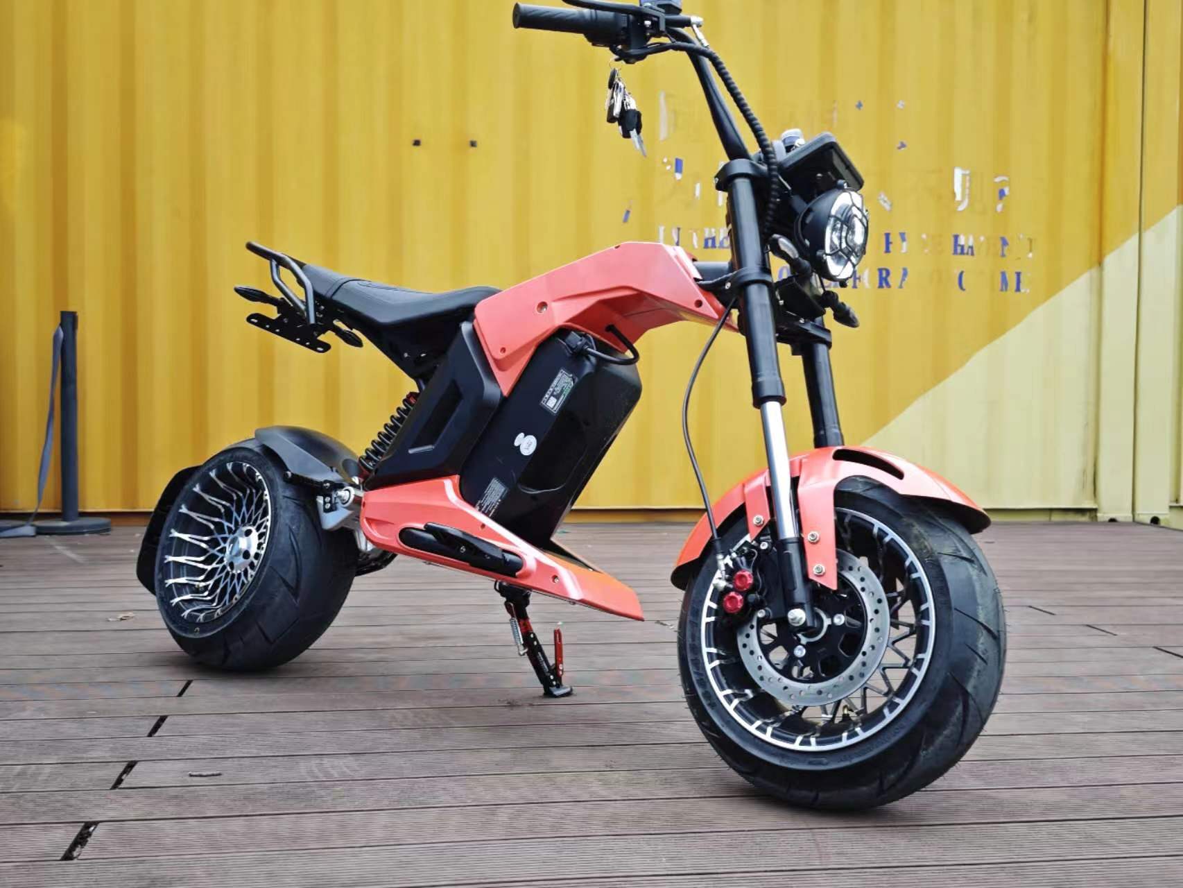 Eec, Dot Harley Electric Scooter Adult Mobility Scooter Overseas Delivery Two-Wheeled Motorcycle Hm-8 Electric Scooter Battery Vehicle