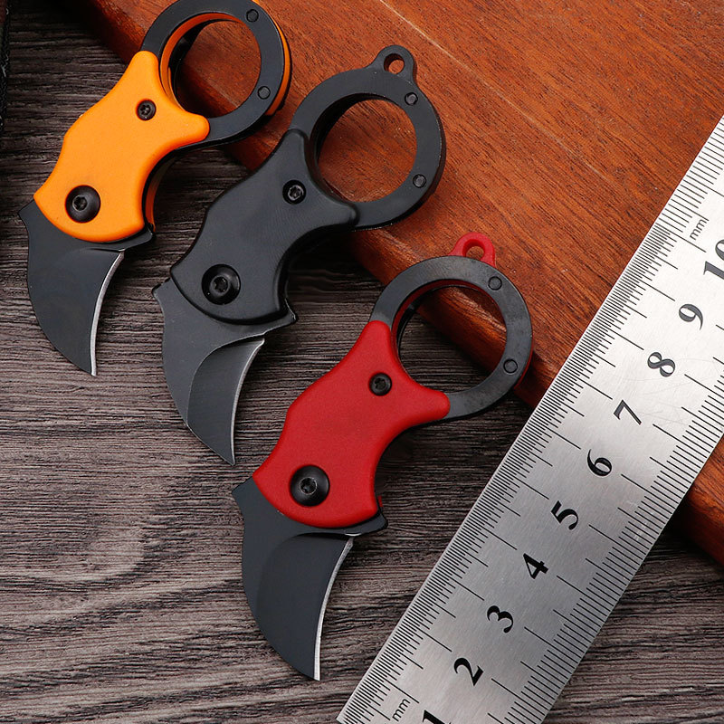 不锈钢随身便携迷你小刀钥匙挂件快递开箱小刀水果刀户外旅行防身