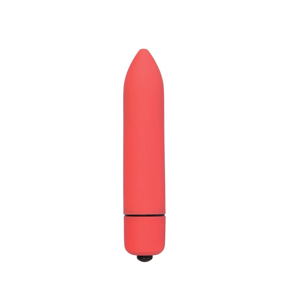 Mini Ten mini vibrator, sharp-headed frosted long design, single or 10-frequency compact personal massager