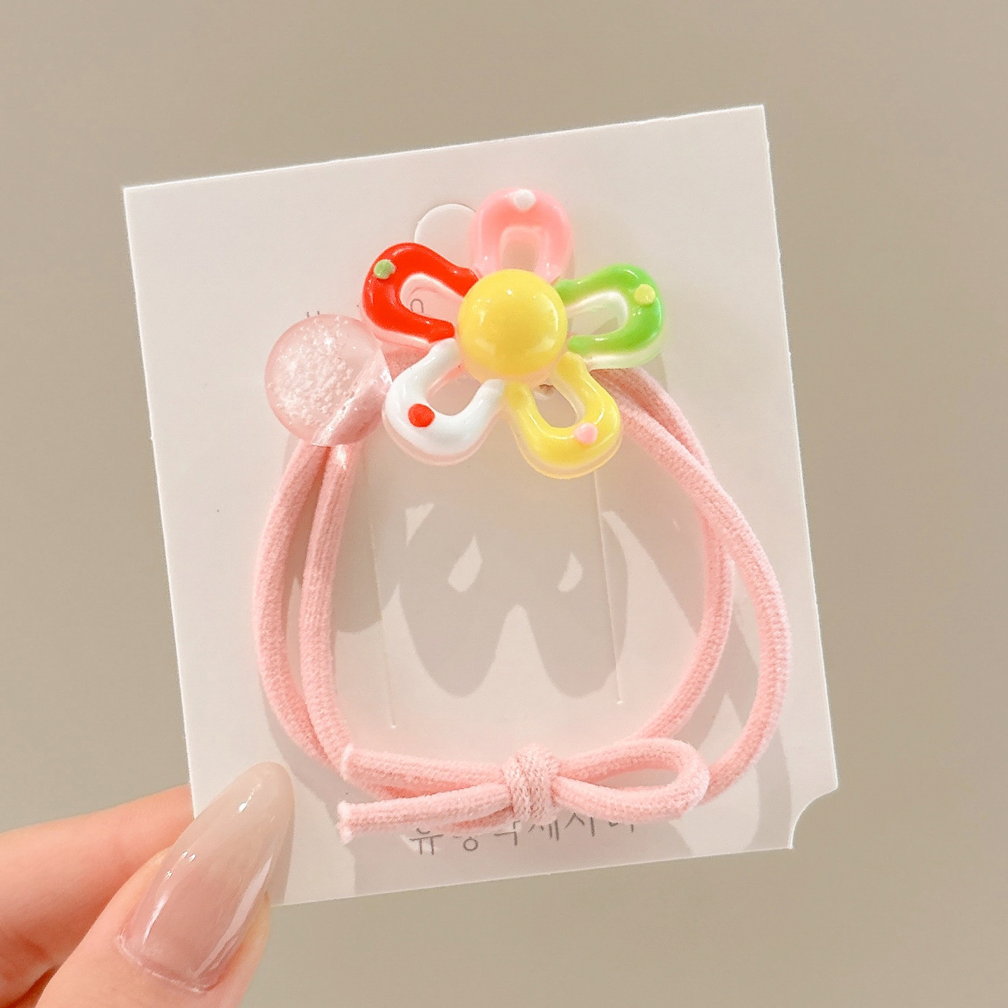 Bebé atado cabello de cabello niñas no lastimar cabello corda de goma anillo de cabello bebé tocado de cabello adorable para niños mujeres