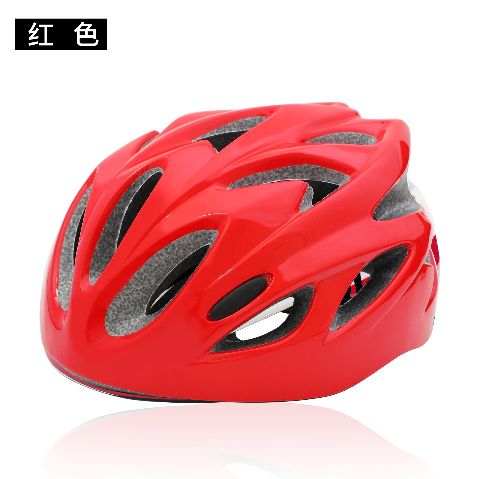 Nuevo estándar nacional casco de montar con luz trasera recargable luminoso Mountain Road bicicleta casco hombres casco equipo