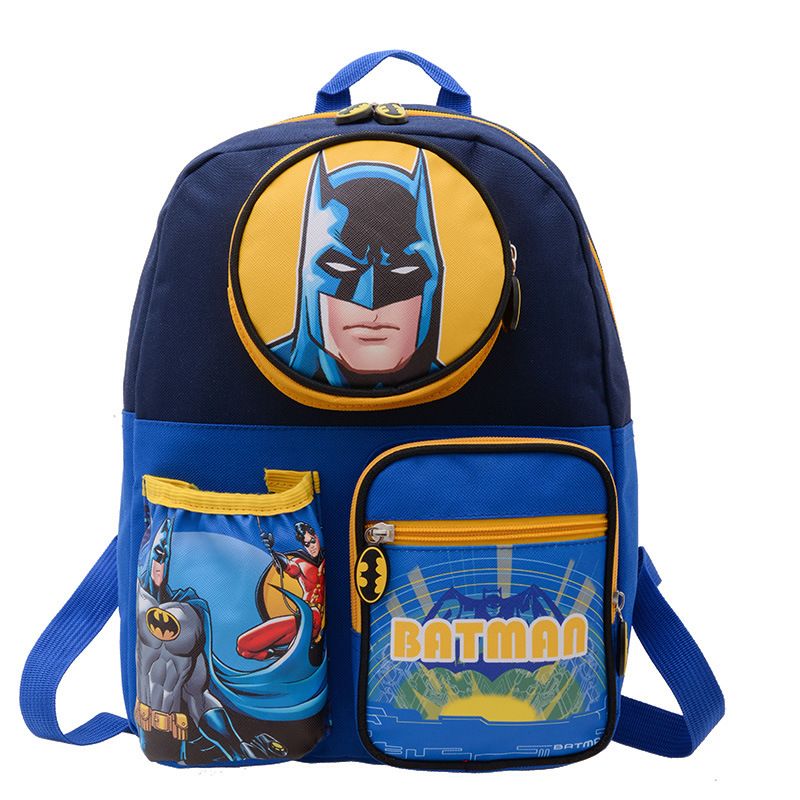Nueva mochila de jardín de infantes Spider-Man de dibujos animados de 3-8 años de edad los niños preescolares mochila de primer grado