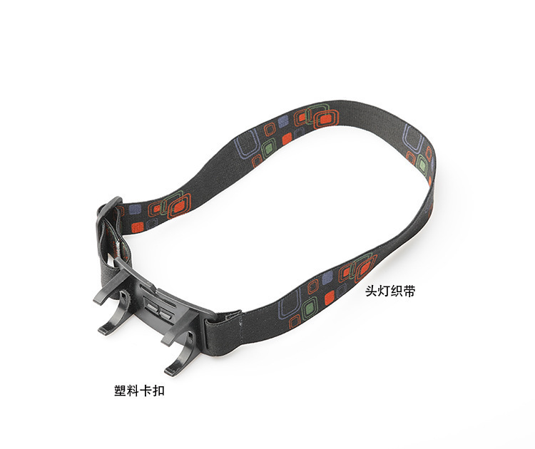 Flashlight for Mountain Climbing, Headlamp Without Working Light, Headlamp Diameter DIY 24mm, Diving Strap Accessories, Elastic Bracket Headlamp
