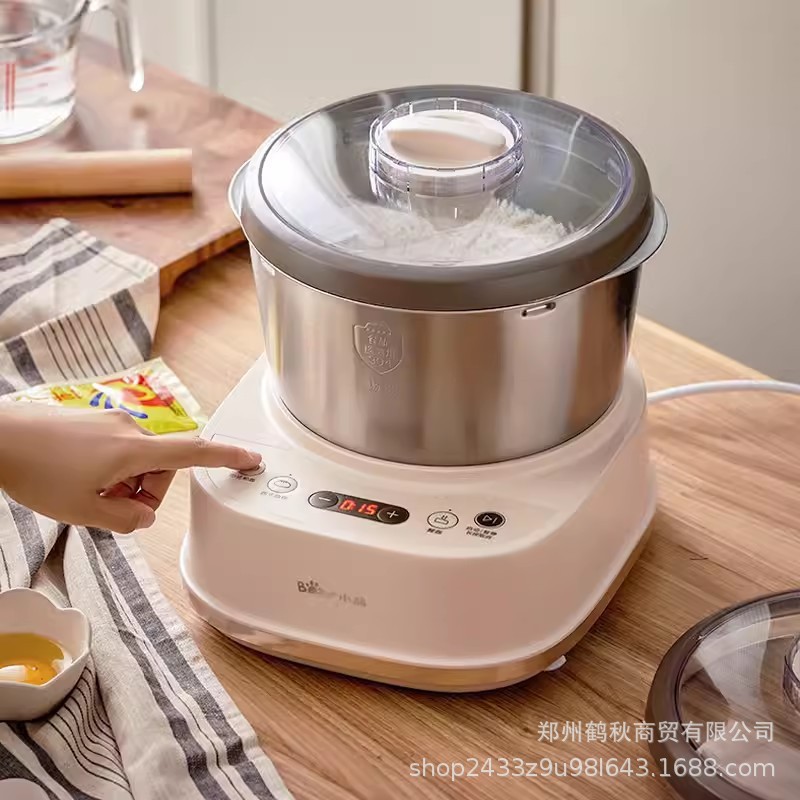 Bear Dough Mixer Hmj-A50N1 Household Kneading Machine Chef Machine Fully Automatic Multi-Functional Intelligent Dough Mixer 5 Liters