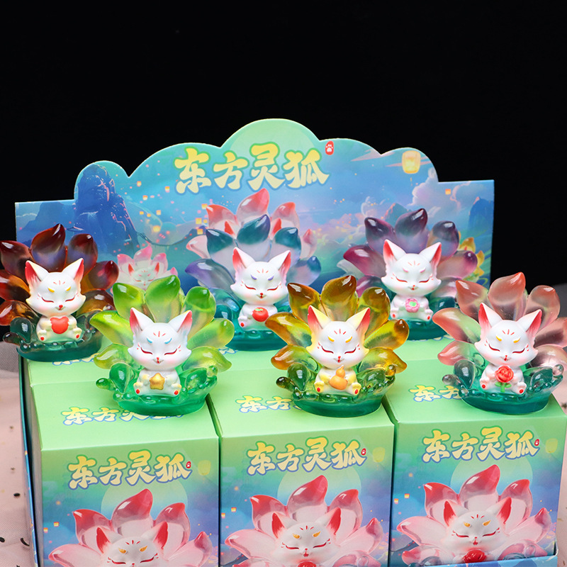 トレンディな小さなマリア ブラインド ボックス クリエイティブかわいい漫画レインボー ポニー フィギュア子供の誕生日プレゼントの小さな装飾品|undefined