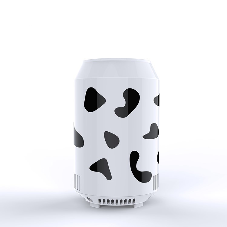 Procesamiento personalizado logo de baja potencia dormitorio de estudiantes caja fría y caliente USB refrigerador de automóvil 0.5L mini refrigerador pequeño