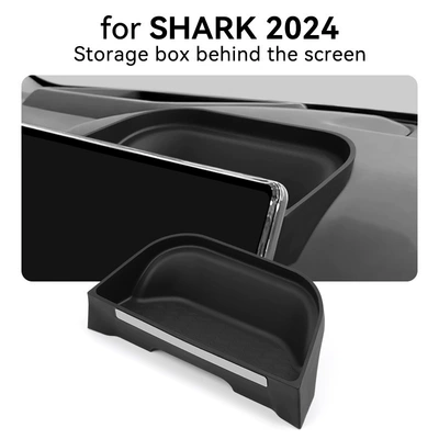 Suitable for 24 Byd Shark Pickup Central Control Screen Storage Box Shark Car Storage Car Supplies Modification (Car storage bag/box) - 24-models-of-shark-central-control-screen-storage-box