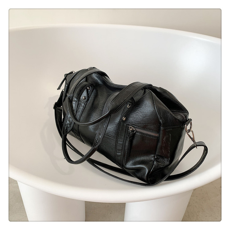 European and American cross-border fashion women's bag 2024 Spring new women's handbag, single-shoulder crossbody bag, simple tote bag undefined