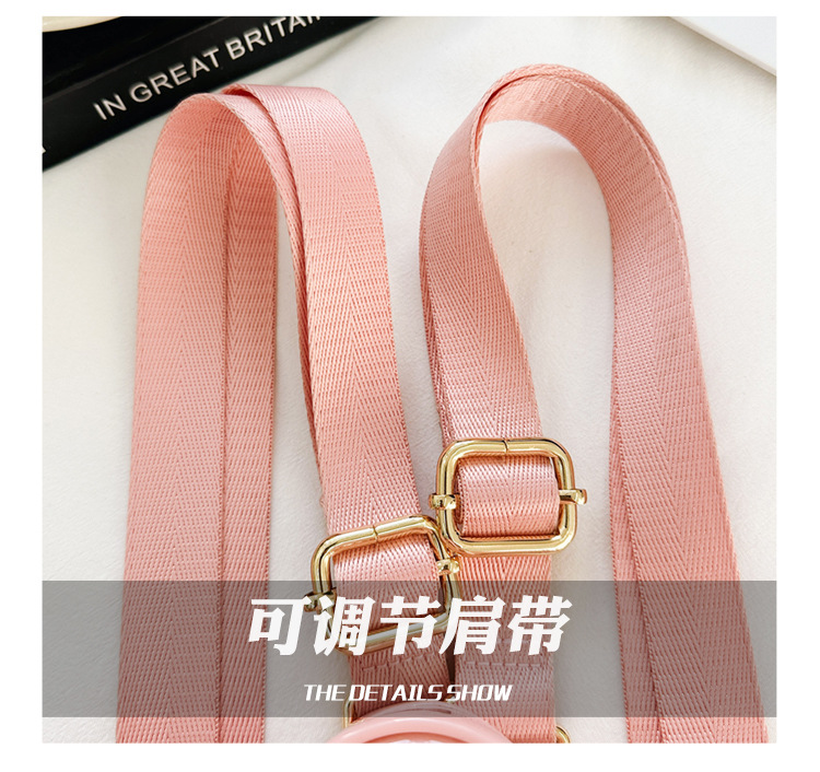 2025 New style fashionable star Backpack, diamond-shaped PVC jelly bag, fresh and sweet campus ladies' backpack undefined