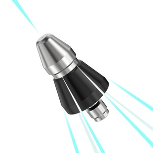 Amazon Hot Sale Cleaning Machine Accessories 1/4 High Pressure Nozzle Water Mouse Pipe Dredge Municipal Sewer Nozzle