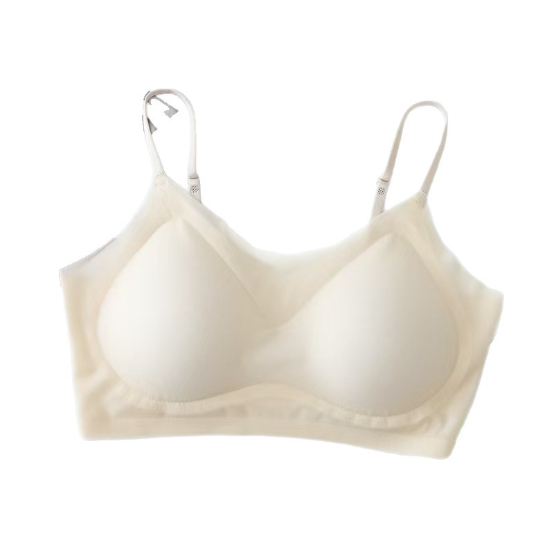 8043172 # Taza fija de una pieza ultrafina, sin costuras, sin anillo de acero, retraído, transpirable y fresco, hermosa ropa interior trasera