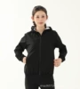 Jacket with zipper, hat