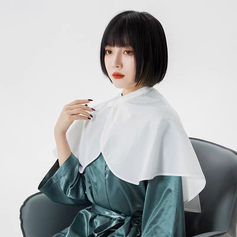 Salon hair dyeing, shoulder-length hair, non-drip black hair, hair smoothening, shoulder-length hair, black hair wrap, hair dye wrap