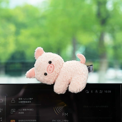 Center Console Accessories New – Car ornaments - piggy-clip-doll