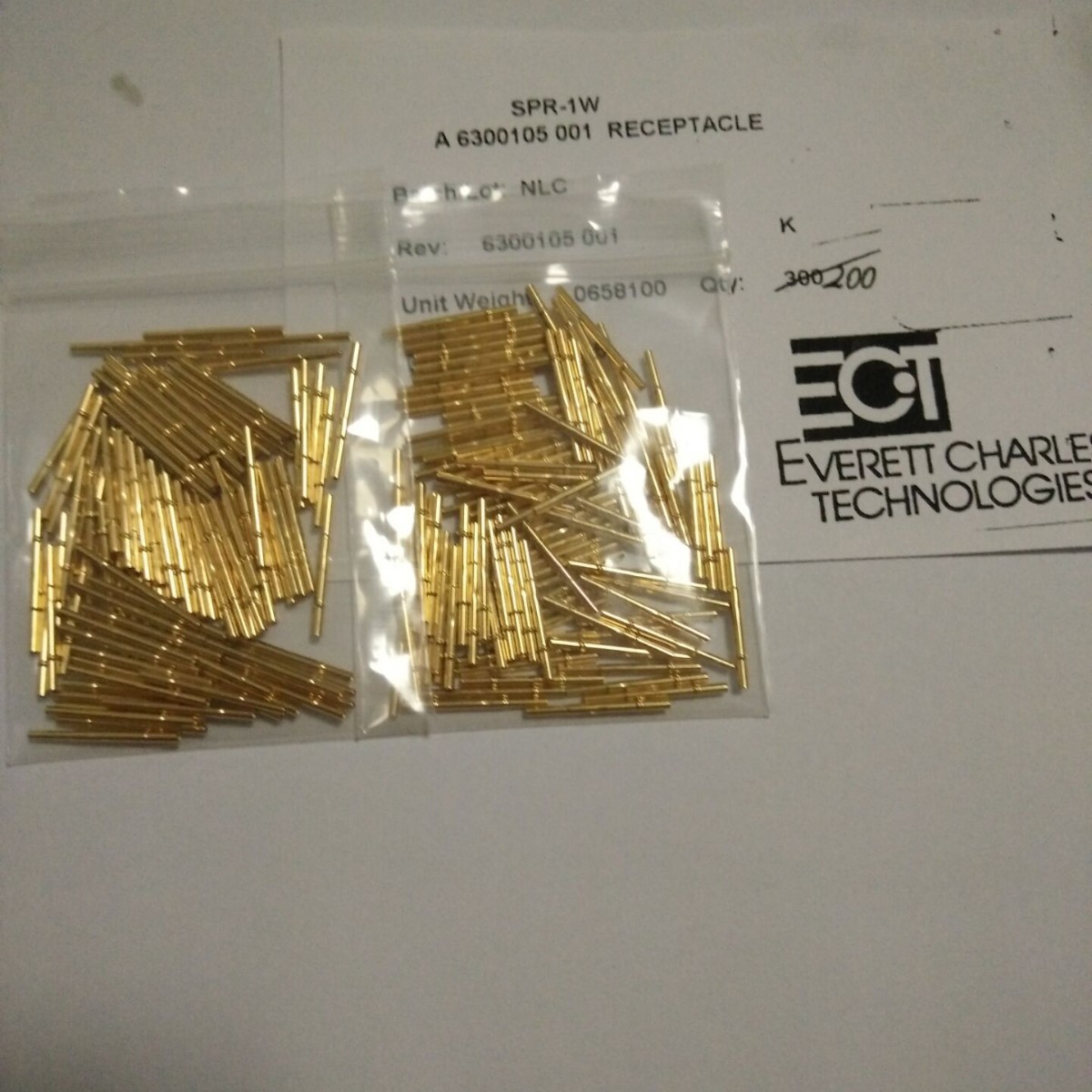 代理特价直供美国原装进口ECT探针hpa-1d连接器pogo弹簧充电针