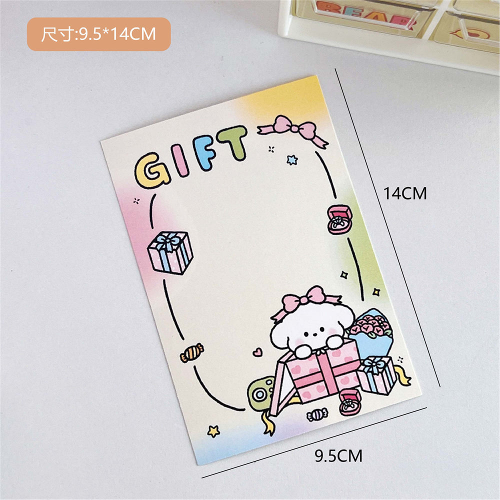 Tengyi marca conjunta original Lele Bean tarjeta de embalaje cabeza de tarjeta espalda niña tarjeta pequeña tarjeta decoración tarjeta inferior accesorios al por mayor