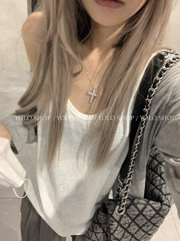 YOLOSHOP Clean fit松弛感休闲慵懒百搭基础针织开衫女夏防晒外套|undefined