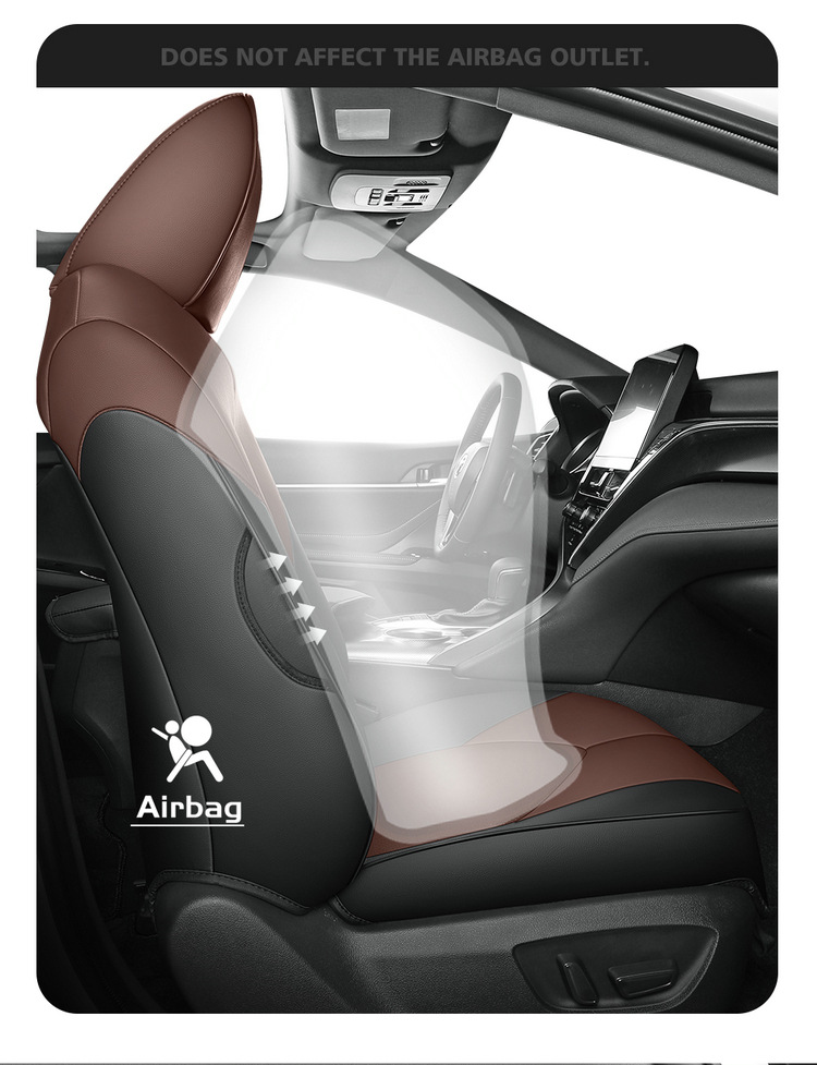 Cmary Special Car Seat Cushion Overseas Version Camry Seat Cover All-Inclusive Seat Cushion Full Leather Car Seat Cover