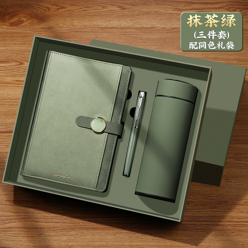 Caja de regalo de cuaderno de portátiles personalizada en 2025, nuevo cuaderno de negocios de alto nivel, logotipo imprimible del día del maestro