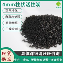 废气净化柱状炭 柱状活性炭4mm  硫化氢去除污水处理木质煤质