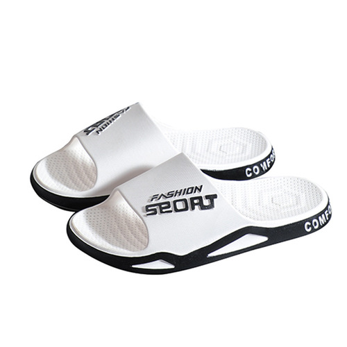 2024 New Men's Slippers Trendy Outdoor Wear Home Indoor Couple Bathroom Anti-Slip Cool Slippers Summer Men