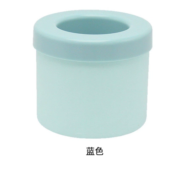 Cylinder ice tray blue