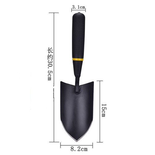 Thickened manganese steel gardening shovel, flower shovel, household gardening tool, shovel shovel, outdoor digging soil and digging wild vegetables