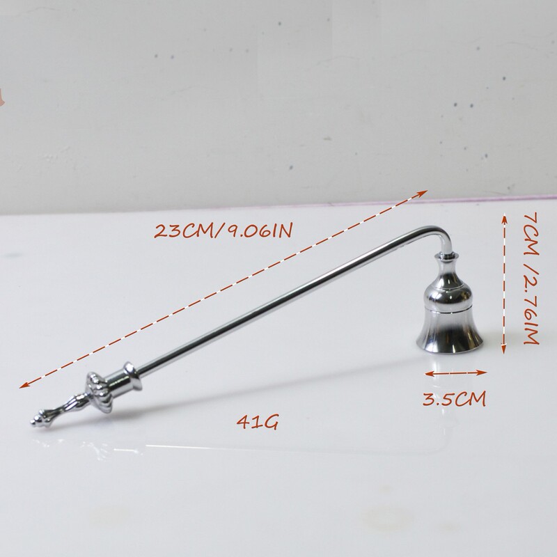 多色香薫ろうそくツールメッキ金属滅菌器ハンドル付きろうそく消火蓋クロスボーダー卸売り|undefined