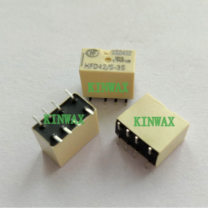 HFD42/24-L13SR 两组转换8脚单稳态双列贴片型继电器HONGFA