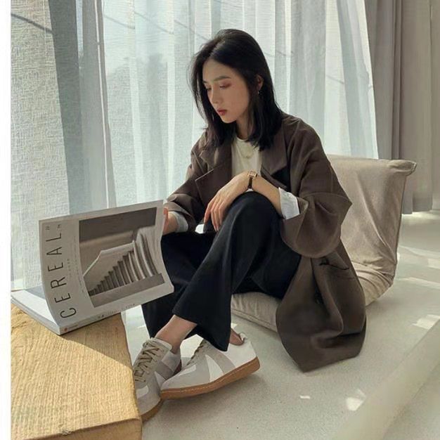 小西装外套女2025春春秋新款时尚韩版气质宽松学院风西服女上衣潮|undefined