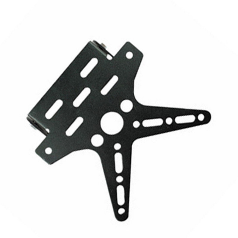 Motorcycle Electric Vehicle Modification Accessories License Plate Holder Adjustable Movable Swallow Type License Plate Holder Cross-Border Hot Sale