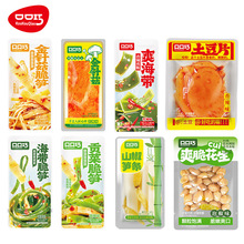 口口巧金针菇海带贡菜脆笋花生米土豆片笋段单独立小包装下饭小菜