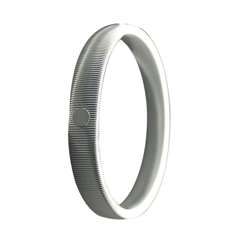Elastic Spring Bracelet (Kaston) — Mixed Steel & Iron, Pair, 7 cm, Multiple Colors