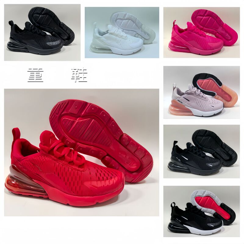 Foreign Trade Cross-Border Putian Shoe Factory Air Max270 Shock-Absorbing, Height-Increasing, Wear-Resistant Sports Shoes for Men, Women, and Children, Running Shoes Foreign Trade Cross-Border Putian Shoe Factory Air Max270 Shock-Absorbing, Height-Increasing, Wear-Resistant Sports Shoes for Men, Women, and Children, Running Shoes